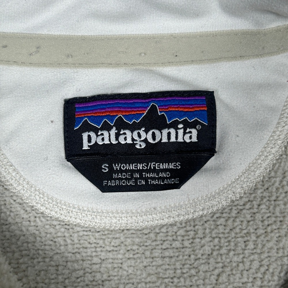 Patagonia Better Sweater Pullover Womens Small Beige Fleece Gorpcore - Picture 10 of 16